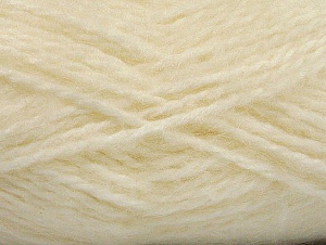 SuperBulky  Fiber Content 70% Acrylic, 30% Angora, Brand Ice Yarns, Cream, Yarn Thickness 6 SuperBulky  Bulky, Roving, fnt2-63123