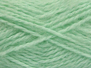 SuperBulky  Fiber Content 70% Acrylic, 30% Angora, Mint Green, Brand Ice Yarns, Yarn Thickness 6 SuperBulky  Bulky, Roving, fnt2-63130