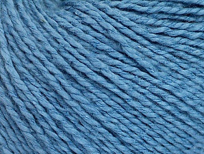 Fiber Content 68% Cotton, 32% Silk, Brand Ice Yarns, Blue, Yarn Thickness 2 Fine  Sport, Baby, fnt2-63192