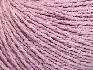 Fiber Content 68% Cotton, 32% Silk, Lilac, Brand Ice Yarns, Yarn Thickness 2 Fine  Sport, Baby, fnt2-63442 
