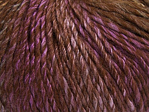 Fiber Content 70% Acrylic, 30% Wool, Lilac, Brand Ice Yarns, Brown Shades, Yarn Thickness 4 Medium Worsted, Afghan, Aran, fnt2-63456