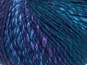Fiber Content 70% Acrylic, 30% Wool, Turquoise, Navy, Lilac, Brand Ice Yarns, Green, Yarn Thickness 4 Medium Worsted, Afghan, Aran, fnt2-63458