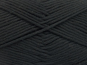 Fiber Content 52% Nylon, 48% Acrylic, Brand Ice Yarns, Black, Yarn Thickness 4 Medium  Worsted, Afghan, Aran, fnt2-63460