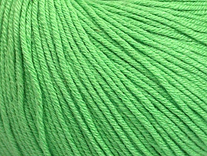 Fiber Content 60% Cotton, 40% Acrylic, Light Green, Brand Ice Yarns, Yarn Thickness 2 Fine  Sport, Baby, fnt2-63479 