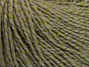 Fiber Content 68% Cotton, 32% Silk, Khaki, Brand Ice Yarns, Yarn Thickness 2 Fine  Sport, Baby, fnt2-63723