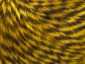 Fiber Content 70% Polyamide, 19% Merino Wool, 11% Acrylic, Brand Ice Yarns, Gold, Black, Yarn Thickness 4 Medium Worsted, Afghan, Aran, fnt2-64144