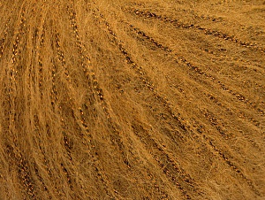 Fiber Content 30% Acrylic, 30% Polyester, 25% Wool, 15% Metallic Lurex, Brand Ice Yarns, Cafe Latte, Yarn Thickness 4 Medium  Worsted, Afghan, Aran, fnt2-64176