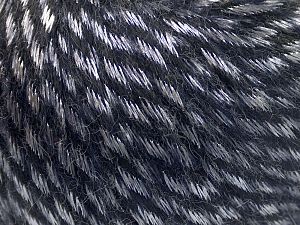 Fiber Content 70% Polyamide, 19% Merino Wool, 11% Acrylic, Silver, Purple, Brand Ice Yarns, Yarn Thickness 4 Medium Worsted, Afghan, Aran, fnt2-65897
