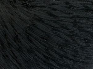 Fiber Content 70% Mercerised Cotton, 30% Viscose, Brand Ice Yarns, Black, Yarn Thickness 2 Fine Sport, Baby, fnt2-65981