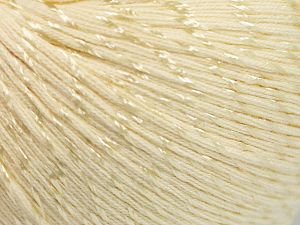 Fiber Content 70% Mercerised Cotton, 30% Viscose, Brand Ice Yarns, Cream, Yarn Thickness 2 Fine Sport, Baby, fnt2-65985
