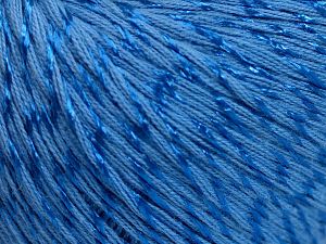 Fiber Content 70% Mercerised Cotton, 30% Viscose, Brand Ice Yarns, Blue, Yarn Thickness 2 Fine Sport, Baby, fnt2-65995