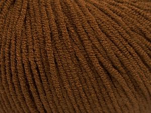 Modal is a type of yarn which is mixed with the silky type of fiber. It is derived from the beech trees. Fiber Content 55% Modal, 45% Acrylic, Brand Ice Yarns, Brown, Yarn Thickness 3 Light  DK, Light, Worsted, fnt2-66690 