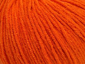 Modal is a type of yarn which is mixed with the silky type of fiber. It is derived from the beech trees. Fiber Content 55% Modal, 45% Acrylic, Orange, Brand Ice Yarns, Yarn Thickness 3 Light  DK, Light, Worsted, fnt2-66691 