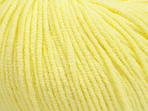 Modal is a type of yarn which is mixed with the silky type of fiber. It is derived from the beech trees. Fiber Content 55% Modal, 45% Acrylic, Light Yellow, Brand Ice Yarns, Yarn Thickness 3 Light  DK, Light, Worsted, fnt2-66694 