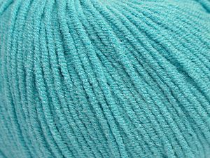 Modal is a type of yarn which is mixed with the silky type of fiber. It is derived from the beech trees. Fiber Content 55% Modal, 45% Acrylic, Light Turquoise, Brand Ice Yarns, Yarn Thickness 3 Light  DK, Light, Worsted, fnt2-66697 