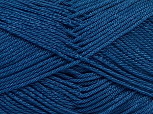 Fiber Content 100% Mercerised Giza Cotton, Jeans Blue, Brand Ice Yarns, Yarn Thickness 2 Fine  Sport, Baby, fnt2-66952 