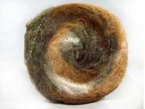 Fiber Content 95% Premium Acrylic, 5% Mohair, Khaki Shades, Brand Ice Yarns, Cream Shades, Yarn Thickness 5 Bulky  Chunky, Craft, Rug, fnt2-67122