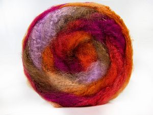 Fiber Content 95% Premium Acrylic, 5% Mohair, Pink, Orange, Lilac, Brand Ice Yarns, Camel, Yarn Thickness 5 Bulky  Chunky, Craft, Rug, fnt2-67127