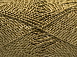 Fiber Content 100% Mercerised Giza Cotton, Light Khaki, Brand Ice Yarns, fnt2-67546 