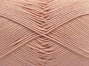 Fiber Content 100% Mercerised Giza Cotton, Powder Pink, Brand Ice Yarns, fnt2-67550 