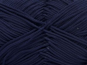 Width is 2-3 mm Fiber Content 100% Polyester, Brand Ice Yarns, Dark Purple, fnt2-67575