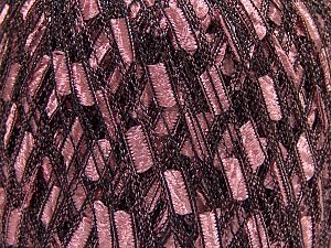 Trellis  Fiber Content 100% Polyester, Pink, Brand Ice Yarns, Black, fnt2-68396