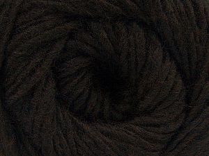 Fiber Content 50% Acrylic, 50% Wool, Brand Ice Yarns, Coffee Brown, fnt2-68459