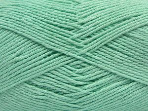 Fiber Content 60% Bamboo, 40% Polyamide, Mint Green, Brand Ice Yarns, fnt2-68648 