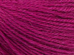 Fiber Content 45% Polyamide, 30% Viscose, 15% Kid Mohair, 10% Baby Alpaca, Brand Ice Yarns, Dark Fuchsia, fnt2-68711