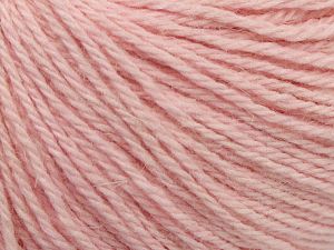 Fiber Content 45% Polyamide, 30% Viscose, 15% Kid Mohair, 10% Baby Alpaca, Light Pink, Brand Ice Yarns, fnt2-68715