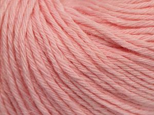 Fiber Content 45% Polyamide, 30% Viscose, 15% Kid Mohair, 10% Baby Alpaca, Brand Ice Yarns, Baby Pink, fnt2-68746 