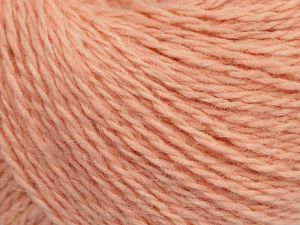Fiber Content 40% Polyamide, 40% Angora, 20% Cashmere, Light Salmon, Brand Ice Yarns, fnt2-68760