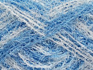 If you want to crochet or knit up washcloths or dishcloths.  That name is SCRUBBER TWIST. Washing instructions: Machine wash warm on a gentle cycle. Do not iron. Tumble dry Fiber Content 100% Polyester, White, Light Blue, Brand Ice Yarns, fnt2-69619