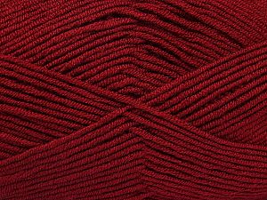 Items knitting with anti-pilling yarn are resilient against pilling and fuzz that can occur while using or washing. Since these are more durable as compare to other acrylic fibers, they wear down slower. They stay like they are at first day for a long time. Additionally, they carry less static electricity. Anti-pilling yarns are machine washable and dryable. Fiber Content 100% Antipilling Acrylic, Brand Ice Yarns, Burgundy, fnt2-72539 