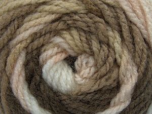 Fiber Content 100% Acrylic, Powder Pink, Brand Ice Yarns, Cream Shades, Brown Shades, fnt2-72836