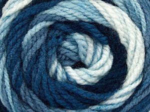 Fiber Content 100% Acrylic, Brand Ice Yarns, Blue Shades, fnt2-73766