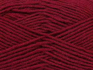 Fiber Content 75% Acrylic, 25% Wool, Brand Ice Yarns, Burgundy, fnt2-73794 