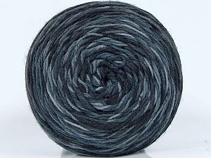 Machine Washable and Dryable Fiber Content 75% Virgin Wool, 25% Polyamide, Brand Ice Yarns, Grey Shades, Black, fnt2-73955 