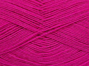 Fiber Content 75% Superwash Wool, 25% Polyamide, Brand Ice Yarns, Fuchsia, fnt2-74021