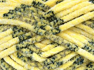 Fiber Content 100% Micro Fiber, Yellow, White, Brand Ice Yarns, Grey Shades, Black, fnt2-74481