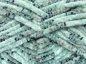 Fiber Content 100% Micro Fiber, White, Mint Green, Brand Ice Yarns, Grey Shades, Black, fnt2-74482