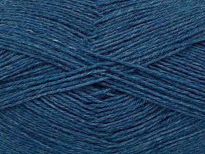 Fiber Content 75% Superwash Wool, 25% Polyamide, Jeans Blue, Brand Ice Yarns, fnt2-74837