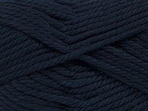 Fiber Content 100% Acrylic, Brand Ice Yarns, Dark Navy, fnt2-74881