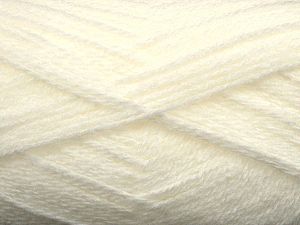 Fiber Content 100% Acrylic, White, Brand Ice Yarns, fnt2-75389