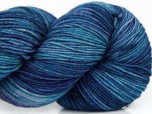 Please note that this is a hand-dyed yarn. Colors in different lots may vary because of the charateristics of the yarn. Also see the package photos for the colorway in full; as skein photos may not show all colors. Fiber Content 75% Superwash Merino Wool, 25% Polyamide, Turquoise Shades, Brand Ice Yarns, Blue Shades, fnt2-76800 