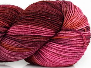 Please note that this is a hand-dyed yarn. Colors in different lots may vary because of the charateristics of the yarn. Also see the package photos for the colorway in full; as skein photos may not show all colors. Fiber Content 75% Superwash Merino Wool, 25% Polyamide, Purple Shades, Brand Ice Yarns, Copper, fnt2-76803 