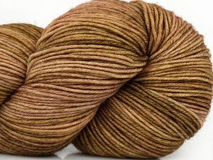 Please note that this is a hand-dyed yarn. Colors in different lots may vary because of the charateristics of the yarn. Also see the package photos for the colorway in full; as skein photos may not show all colors. Fiber Content 75% Superwash Merino Wool, 25% Polyamide, Khaki, Brand Ice Yarns, Beige Shades, fnt2-76805 