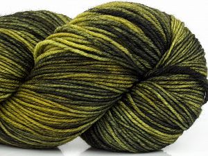 Please note that this is a hand-dyed yarn. Colors in different lots may vary because of the charateristics of the yarn. Also see the package photos for the colorway in full; as skein photos may not show all colors. Fiber Content 75% Superwash Merino Wool, 25% Polyamide, Brand Ice Yarns, Green Shades, fnt2-76807