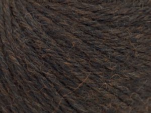 Fiber Content 45% Acrylic, 30% Merino Wool, 25% Alpaca Superfine, Brand Ice Yarns, Dark Brown, fnt2-77116 