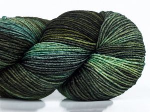 Please note that this is a hand-dyed yarn. Colors in different lots may vary because of the charateristics of the yarn. Also see the package photos for the colorway in full; as skein photos may not show all colors. Fiber Content 75% Superwash Merino Wool, 25% Polyamide, Brand Ice Yarns, Green Shades, fnt2-77174 